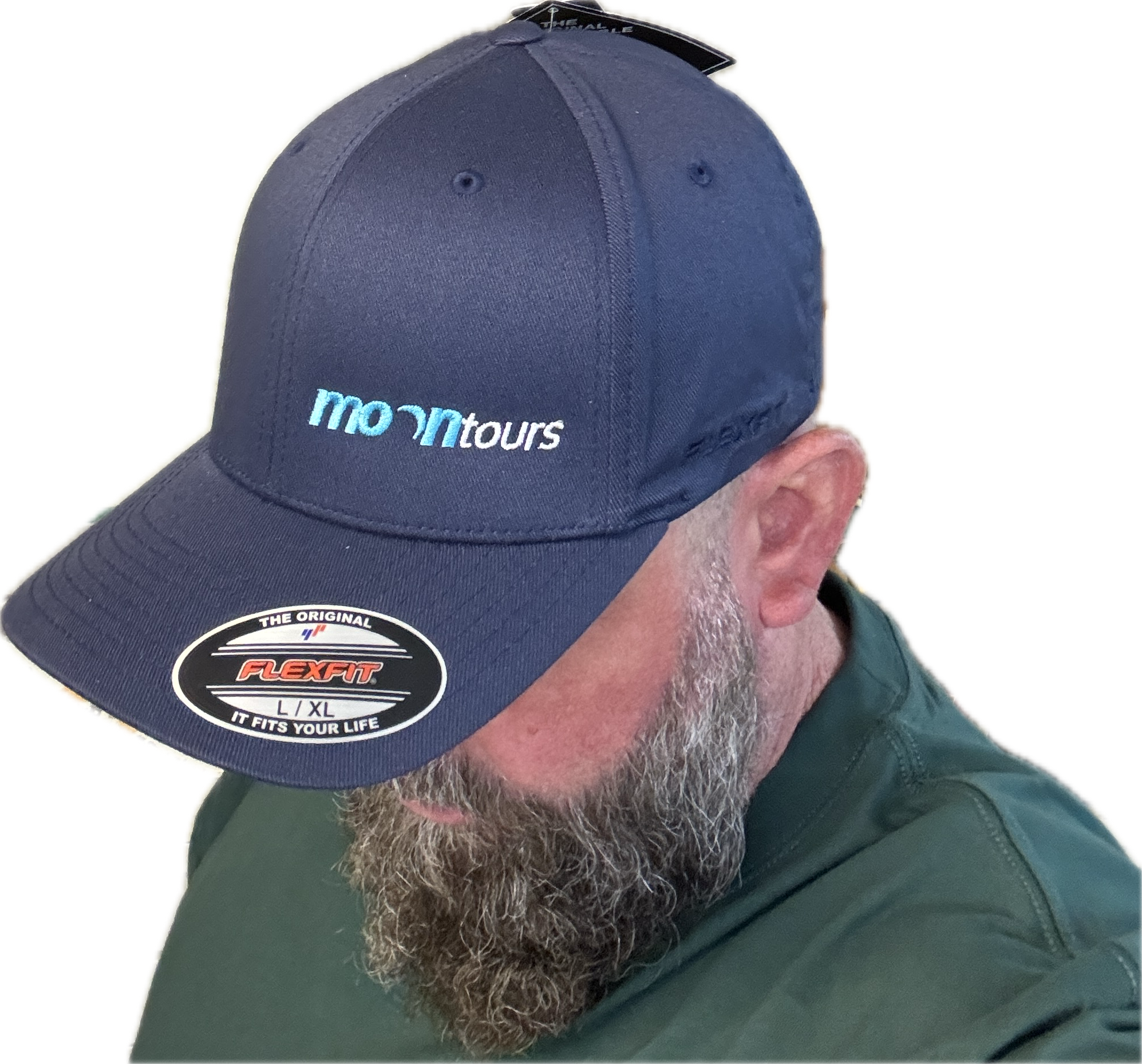 Moon Tours Genuine FLEXFIT Caps - Grey - Khaki - Navy - Image 12