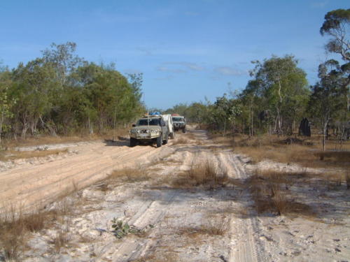 Access Track-Running Creek